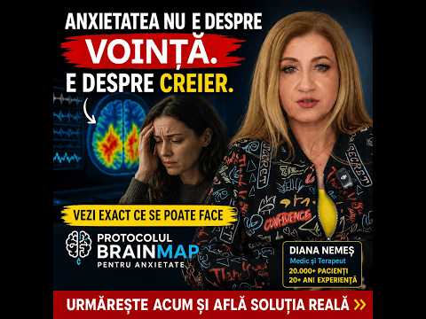 Protocolul BrainMap pentru anxietate, video
