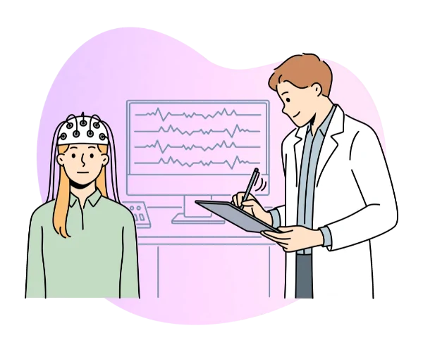 Sessione di terapia BrainMap presso l'Istituto BrainMap