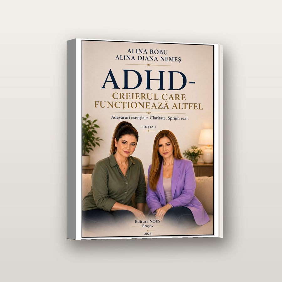 Coperta cărții „ADHD. Creierul care funcționează altfel (ediție nouă)”