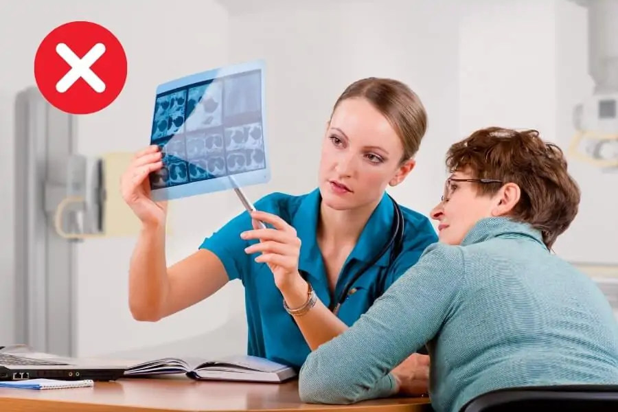 Trattamento di una diagnosi sbagliata
